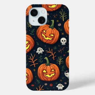 Halloween iPhone 15 Phone Case (Bearbeiten)