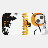 Halloween iPhone Hülle (Rückseite (Horizontal))