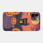 Halloween iPhone & iPad Case - Niedliche Pumpkins (Rückseite (Horizontal))