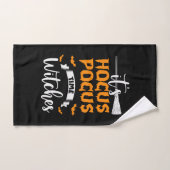 Halloween is Hocus Pocus Time Birthday Handtuch (Handtuch)