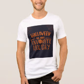 Halloween is my favorite design T Shirt  (Vorderseite)