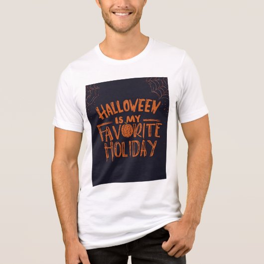 Halloween is my favorite design T Shirt (Vorderseite)