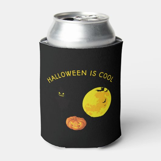 Halloween ist cool dosenkühler (Kanne Vorderseite)