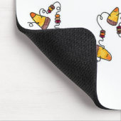 Halloween ist Corny Mousepad (Ecke)