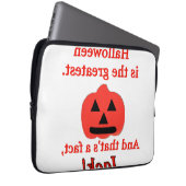 Halloween ist das Größte Laptopschutzhülle (Vorne Rechts)