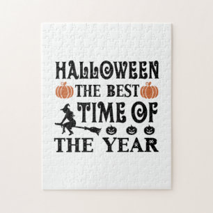 Halloween ist die beste Zeit des Jahres Puzzle