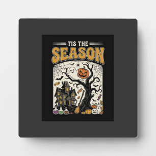 Halloween ist die Saison Grusel-Haus-Design_1 Fotoplatte