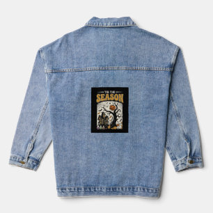 Halloween ist die Saison Grusel-Haus-Design_1 Jeansjacke