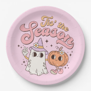 Halloween ist die Saison Pappteller