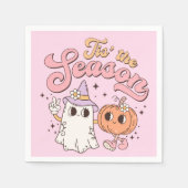 Halloween ist die Saison Serviette (Vorderseite)