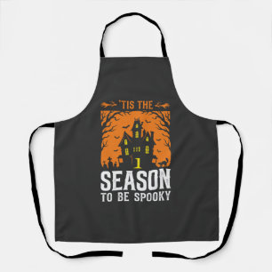 Halloween ist die Saison um gruselig Design_1 zu s Schürze