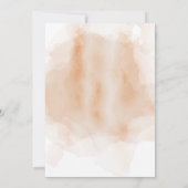 Halloween ist ein Baby, das Hexenwasser braut Einladung (Rückseite)