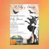 Halloween ist ein Baby, das Hexenwasser braut Einladung