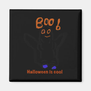 Halloween ist ein cooles Gespenst Halloween-Kostüm Magnet