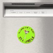 Halloween ist ein Lifestyle-Button Magnet (In Situ (Geschirrspüler))