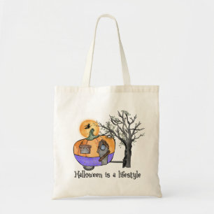 Halloween ist ein Lifestyle Camper Anhänger Tragetasche