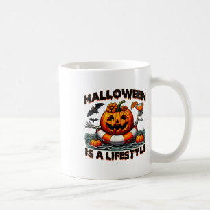 Halloween ist ein Lifestyle-Spooky-Halloween für M Kaffeetasse