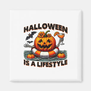 Halloween ist ein Lifestyle-Spooky-Halloween für M Magnet