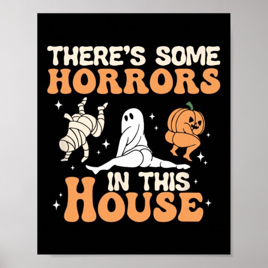 Halloween ist ein paar Horror in diesem Haus Poster (Vorne)