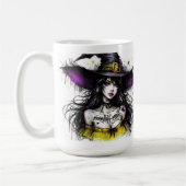 Halloween ist ein zauberhaftes Halloween-Ereignis Kaffeetasse (Links)