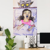 HALLOWEEN IST ETWAS UNTER DEM BETT POSTER (Heimbüro)