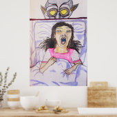 HALLOWEEN IST ETWAS UNTER DEM BETT POSTER (Küche)