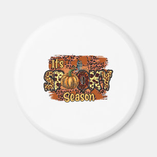 Halloween ist gruselige Jahreszeit Geburtstag Magnet