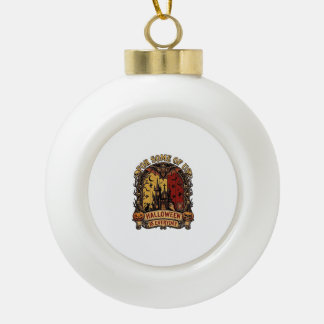 Halloween Ist Jeden Tag Gruselhaus Fledermäuse Kür Keramik Kugel-Ornament