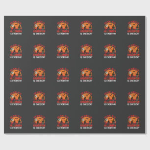 Halloween ist jeden Tag Hexen Spukhaus Geschenkpapier