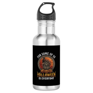 Halloween Ist Jeden Tag Monster Hand Grabstein Kür Edelstahlflasche