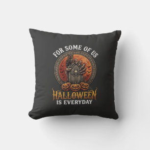 Halloween Ist Jeden Tag Monster Hand Grabstein Kür Kissen