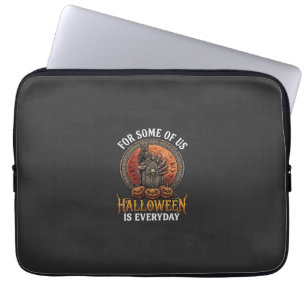 Halloween Ist Jeden Tag Monster Hand Grabstein Kür Laptopschutzhülle