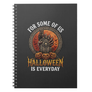 Halloween Ist Jeden Tag Monster Hand Grabstein Kür Notizblock