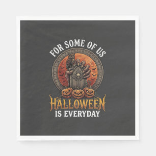 Halloween Ist Jeden Tag Monster Hand Grabstein Kür Serviette