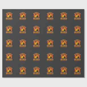 Halloween Ist Jeden Tag Spukhaus Hexe Geschenkpapier