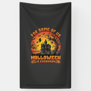 Halloween Ist Jeden Tag Spukhaus Hexe Mond_1 Banner