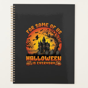 Halloween Ist Jeden Tag Spukhaus Hexe Mond_1 Planer