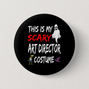 Halloween ist mein Beängstigender Kunstdirektor Ko Button