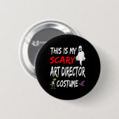 Halloween ist mein Beängstigender Kunstdirektor Ko Button (Vorne & Hinten)