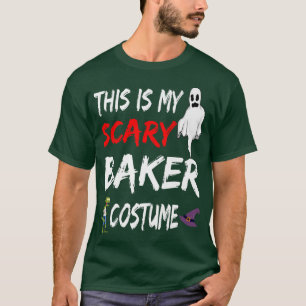Halloween ist mein Beängstigendes Baker-Kostüm Hex T-Shirt