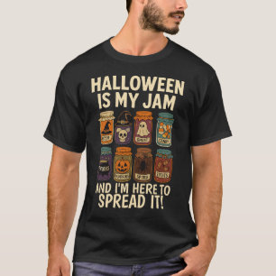 Halloween ist mein Jam - lustig Spooky Jar Design T-Shirt