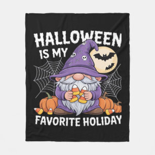 Halloween ist mein Lieblings-Urlaub Kürbis Candy C Fleecedecke
