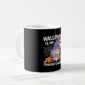 Halloween ist mein Lieblings-Urlaub Kürbis Candy C Kaffeetasse (Vorderseite Links)