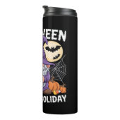 Halloween ist mein Lieblings-Urlaub Kürbis Candy C Thermosbecher (Nach rechts gedreht)
