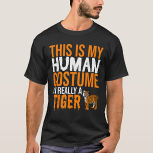 Halloween ist mein menschliches Kostüm, ich bin wi T-Shirt