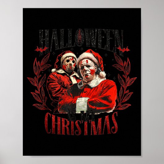 Halloween ist mein Weihnachten Poster (Vorne)