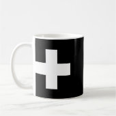 Halloween ist meine Schweizer Kostümschweiz Kaffeetasse (Links)