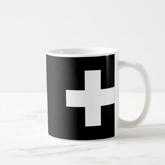 Halloween ist meine Schweizer Kostümschweiz Kaffeetasse (Rechts)