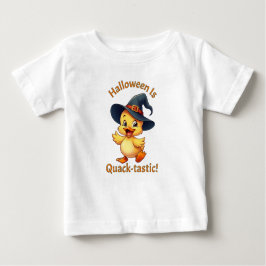 Halloween ist quacktastisch! Niedlich Baby T-shirt