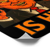 Halloween ist riesig poster (Ecke)